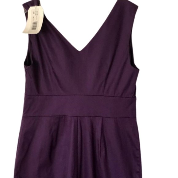 Boden Purple Plum Smart Shift WH251 Sleeveless Cotton - 6L - Picture 5 of 10